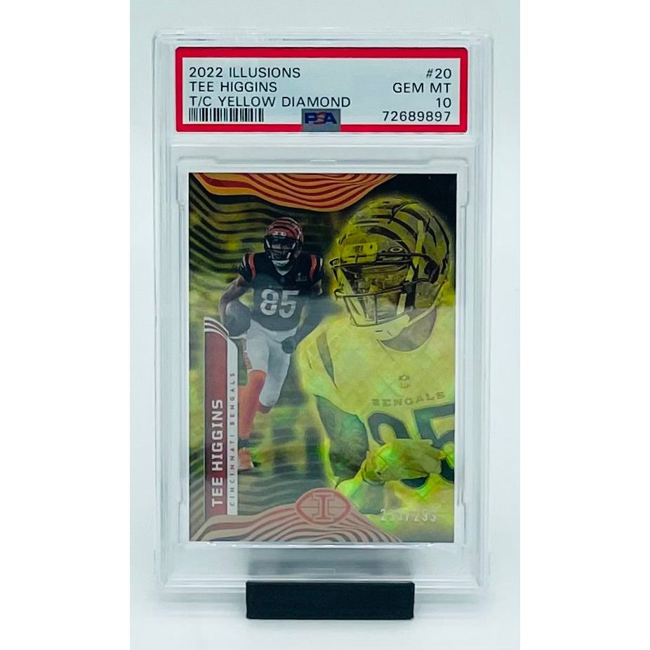 NTWRK - 2022 Panini Illusions Football Dameon Pierce T/C Yellow Diamond