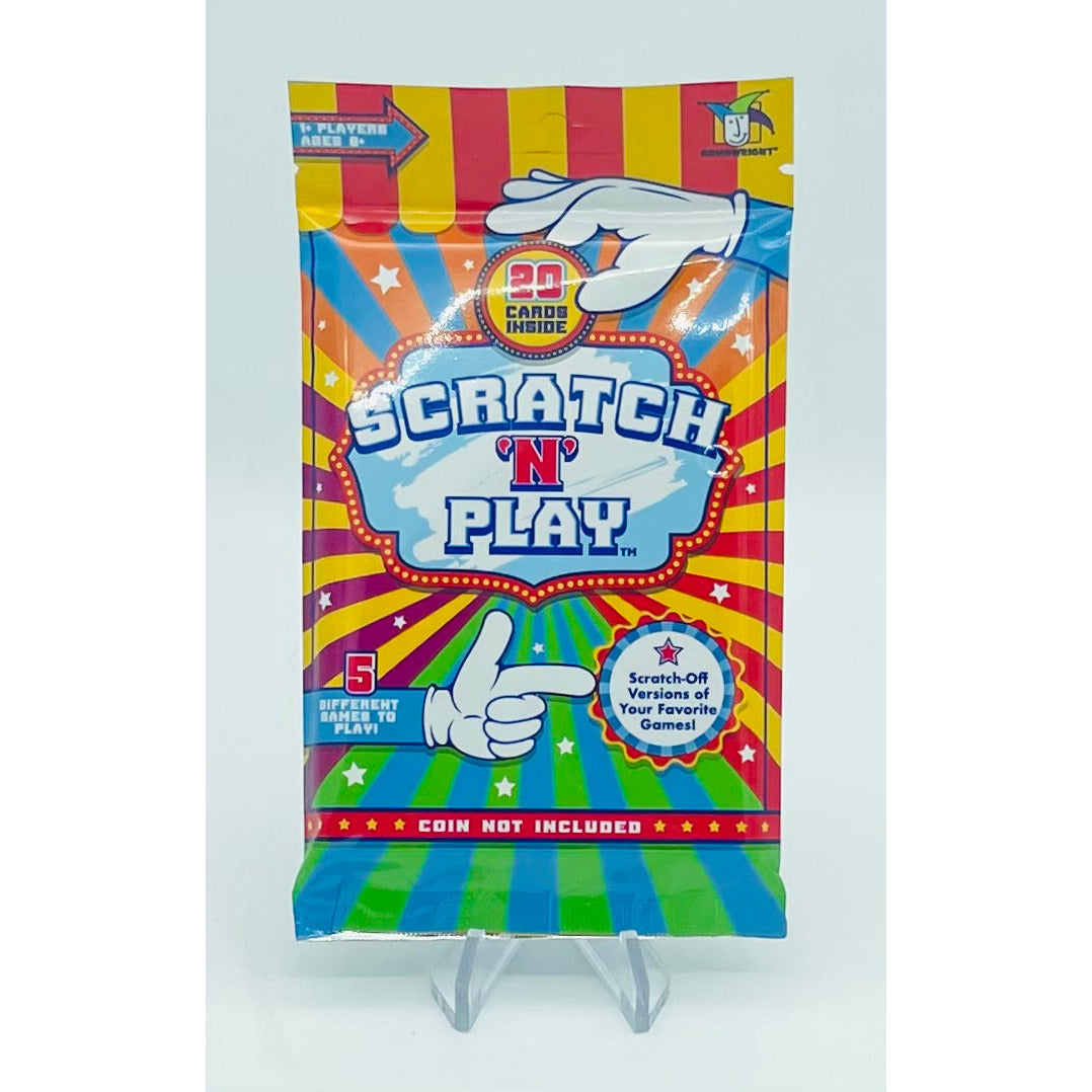 Scratch 'N Play ScratchOff Versions of Your Favorite Games, 5 Differ