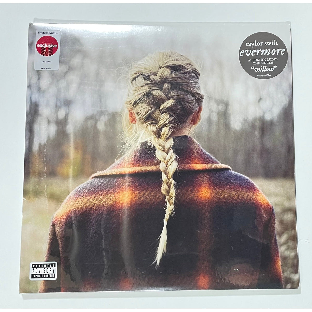 Taylor Swift Evermore Vinyl Album -Limited Edition Exclusive Red Vinyl –  Fandom Trade
