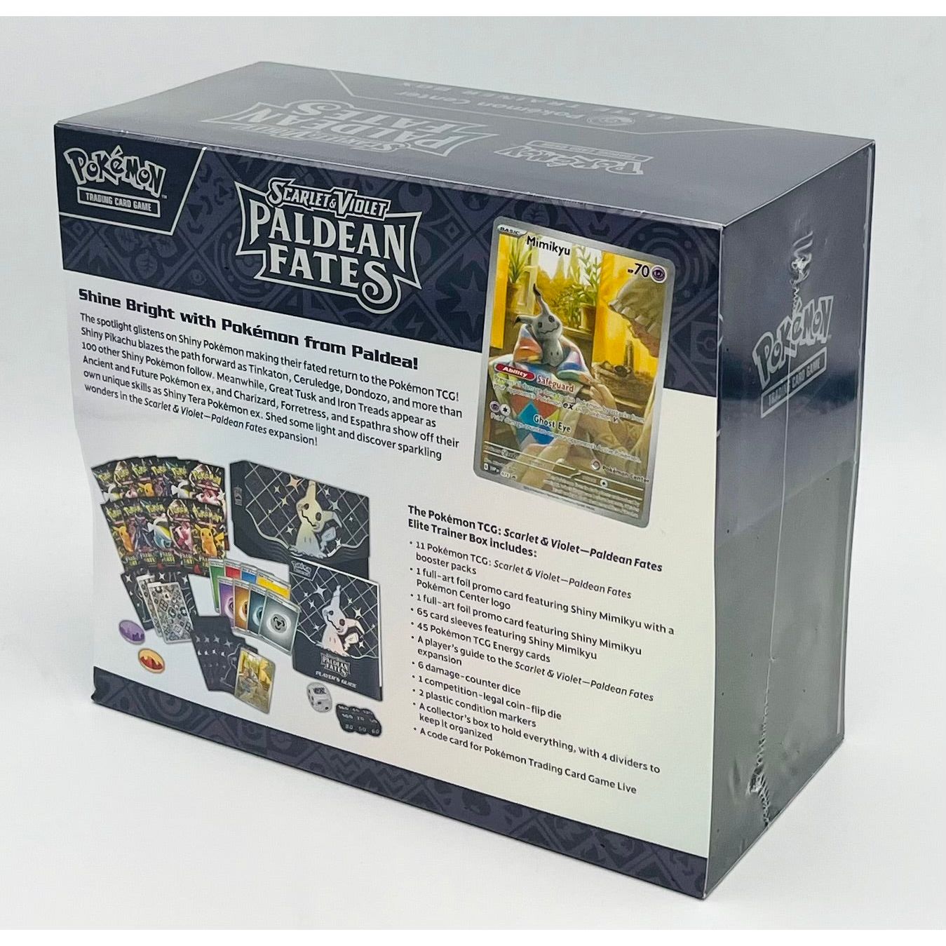 Pokemon TCG: Paldean Fates Pokemon Center Elite Trainer Box, Factory S Fandom Trade Pokemon TCG: Paldean Fates Pokemon Center Elite Trainer Box, Factory S Fandom Trade