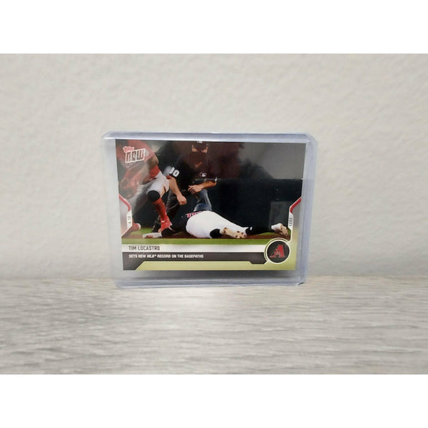Tim Locastro New Record - 2021 MLB TOPPS NOW Card 61 - Print Run: 515