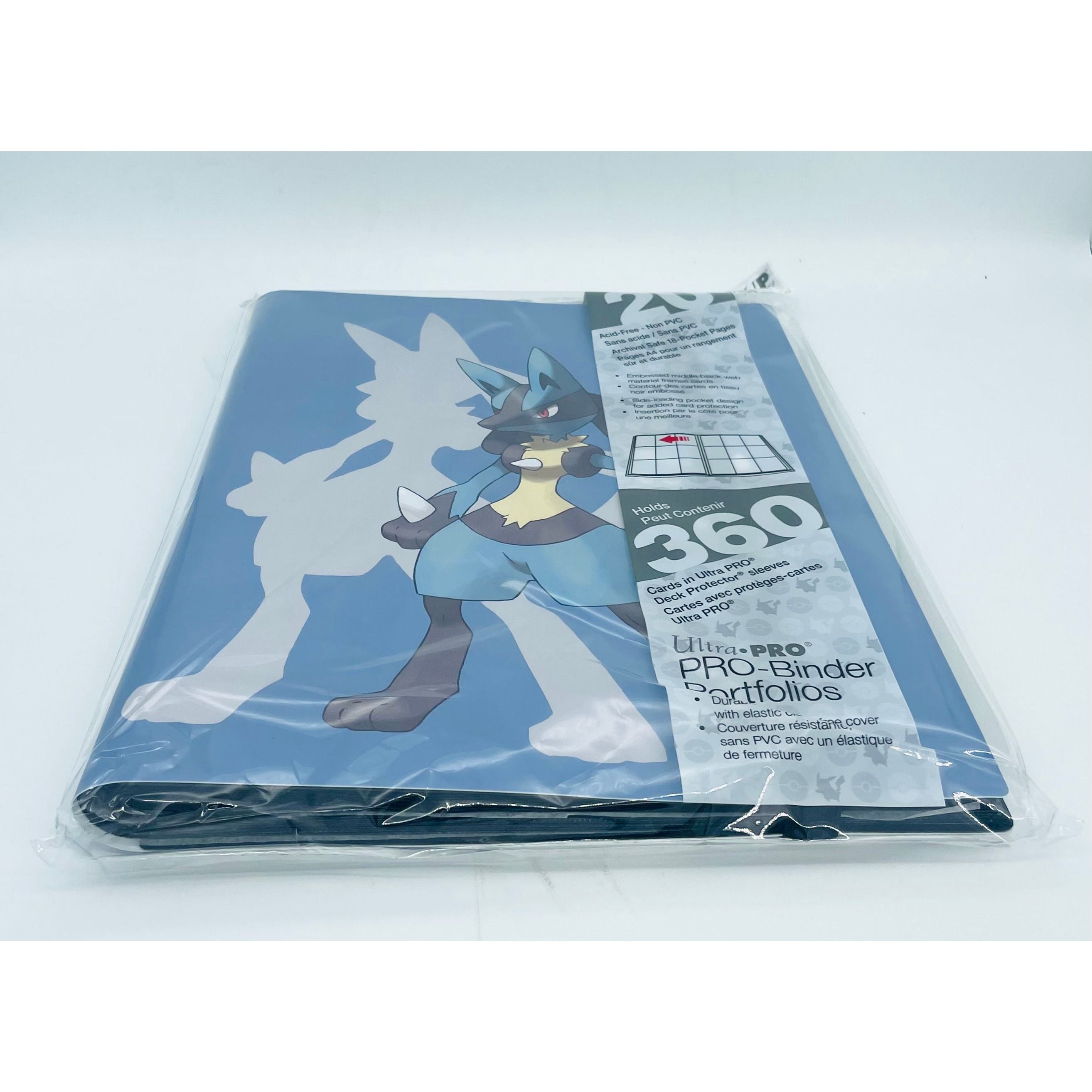 lucario card sleeves Pokemon TCG: Ultra Pro Lucario 9-Pocket PRO-Binder – Fandom Trade