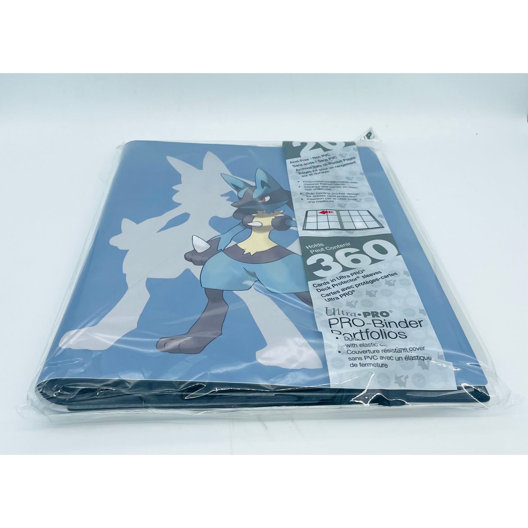 Pokemon TCG: Ultra Pro Lucario 9-Pocket PRO-Binder Fandom Trade Pokemon TCG: Ultra Pro Lucario 9-Pocket PRO-Binder Fandom Trade