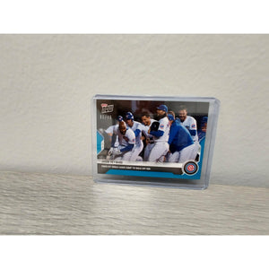 Jason Heyward Walk-Off Single-2021 MLB TOPPS NOW Card 115 - Blue Parallel 30/49