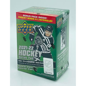 2021-2022 Upper Deck Series 2 NHL Hockey Blaster Box, Factory Sealed