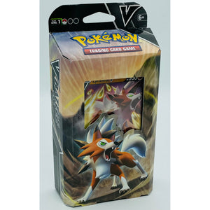Pokemon Lycanroc V Battle Deck Theme 60 Cards, Coin and Deck Box New, Sealed