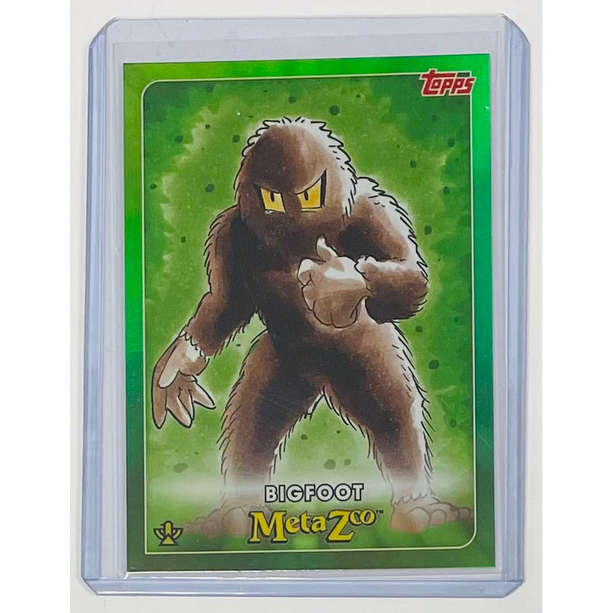 Topps Metazoo Cryptid Nation Series 0  BIGFOOT Foil Parallel Insert #6
