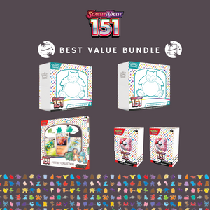 Pokemon TCG: Fandom Trade 151 Best Value Bundle