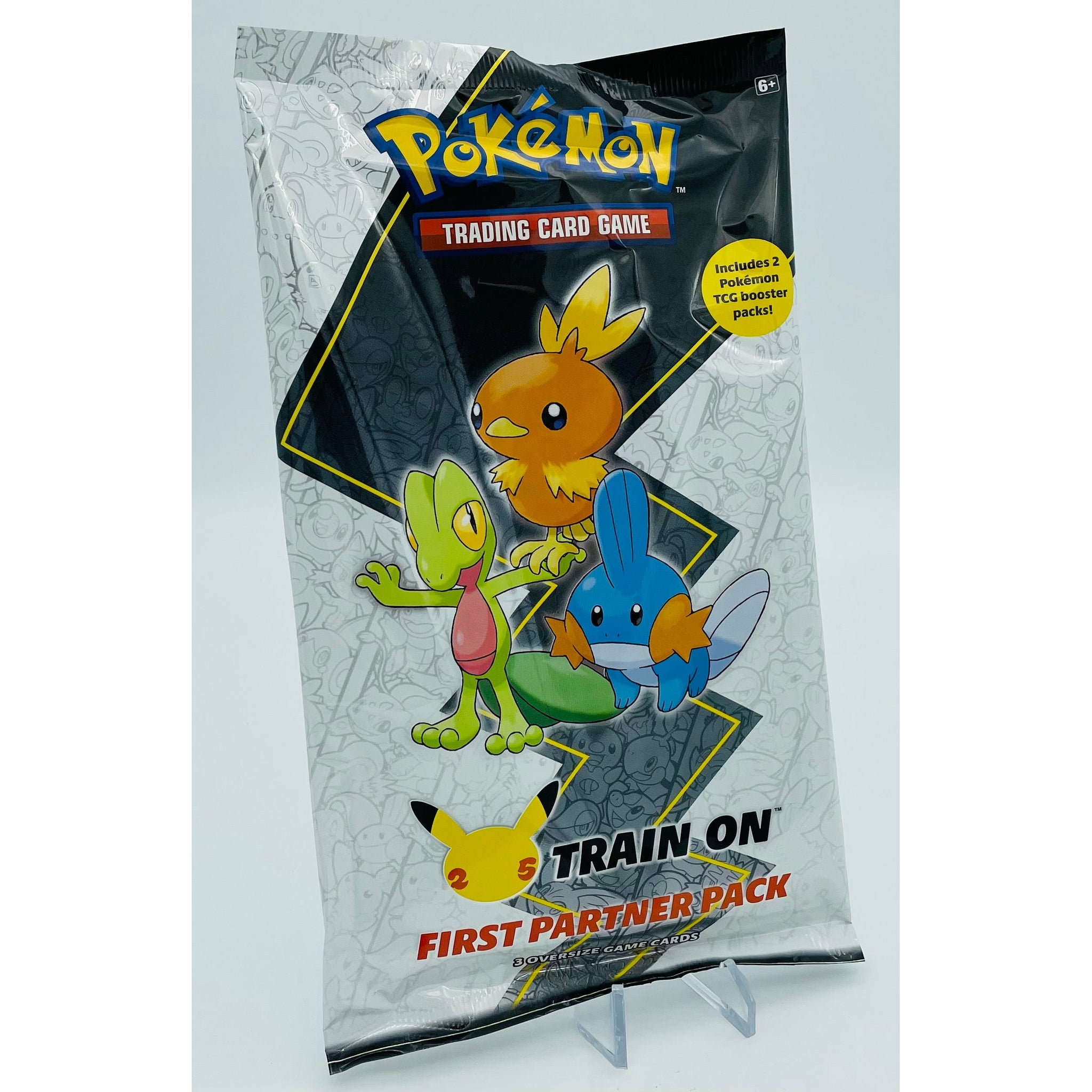 Pokemon TCG: First Partner Pack - 3 Jumbo HOENN Cards + 2 TCG Booster Packs