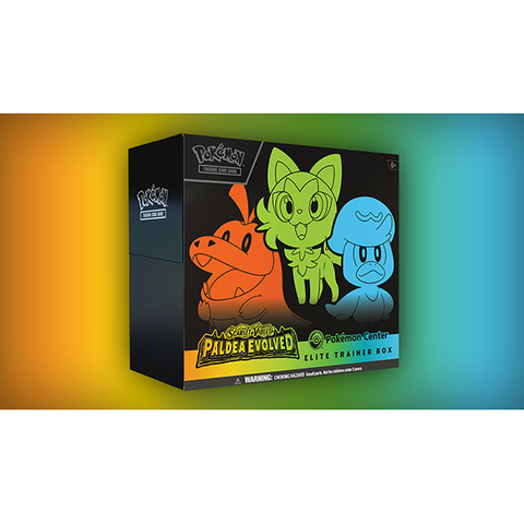 Pokemon TCG: Scarlet & Violet Paldea Evolved POKEMON CENTER Elite Trainer Box
