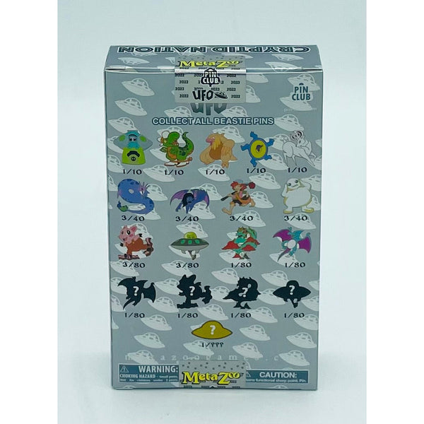 Metazoo TCG 1st Edition UFO Pins Blind Box, Factory Sealed