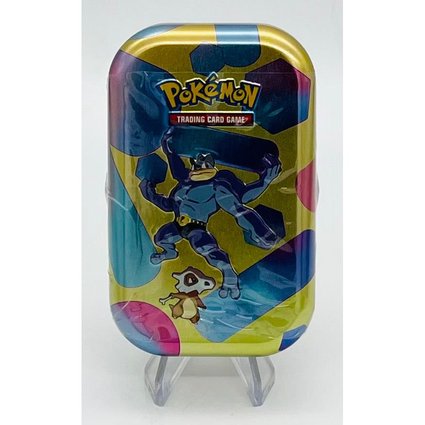 Pokemon Tcg Scarlet And Violet 151 Mini Tin Featuring Machamp Factory Fandom Trade 4626