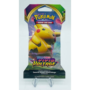 Pokemon TCG Sword & Shield Vivid Voltage Sleeved Booster New Sealed Pack