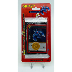 Metazoo Cryptid Nation Blister Black Pack -2ND EDITION  With Mothman Card & Coin