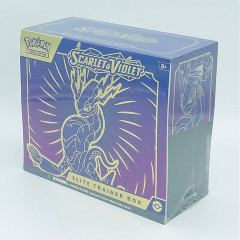 Pokemon TCG: Scarlet & Violet Elite Trainer Box ETB- Violet Miraidon, Sealed