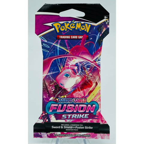 Pokemon TCG: Sword And Shield Fusion Strike Sleeved Booster Pack- Factory Sealed