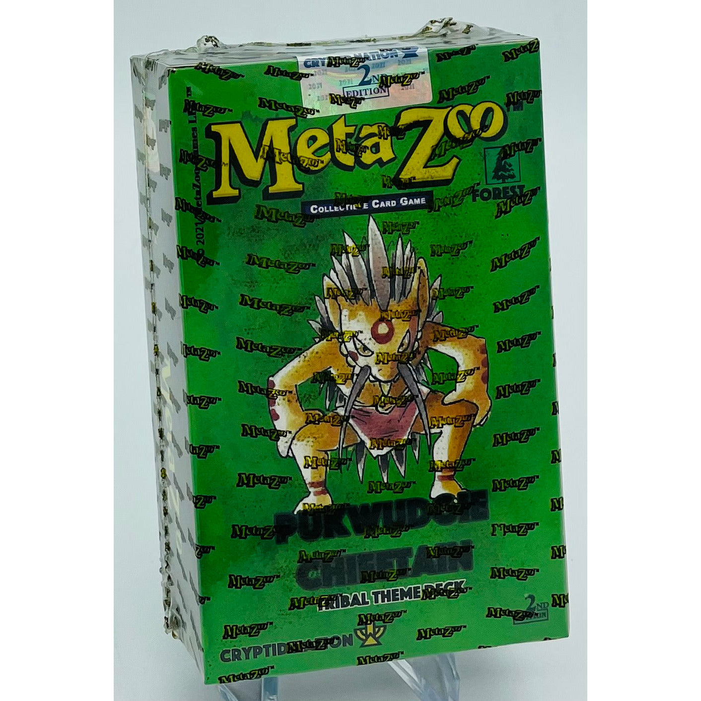 MetaZoo Cryptid Nation Tribal Theme Deck 2nd Edition Pukwudgie Chieftain Sealed