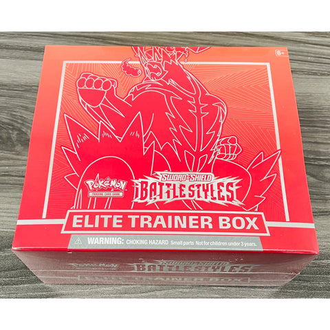 Battle Styles Elite Trainer Box Red