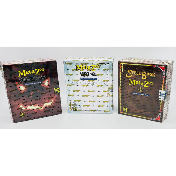 Metazoo TCG: Spell Book Three Pack Bundle, Factory Sealed