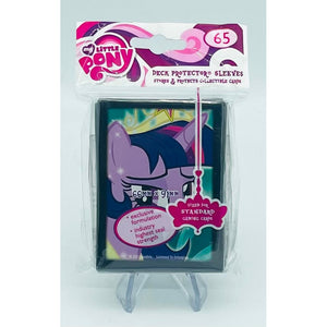 Ultra Pro My Little Pony Deck Protector Sleeves Featuring Twilight Sparkle (65ct)