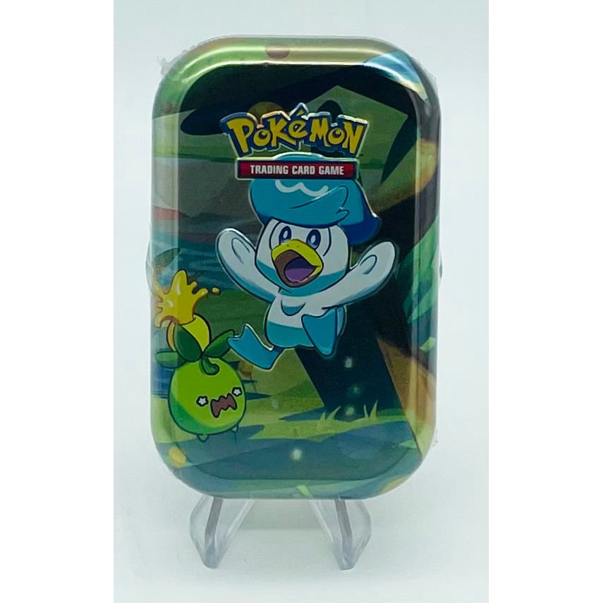 Pokemon TCG: Paldea Friends Mini Tin Quaxly, Factory Sealed