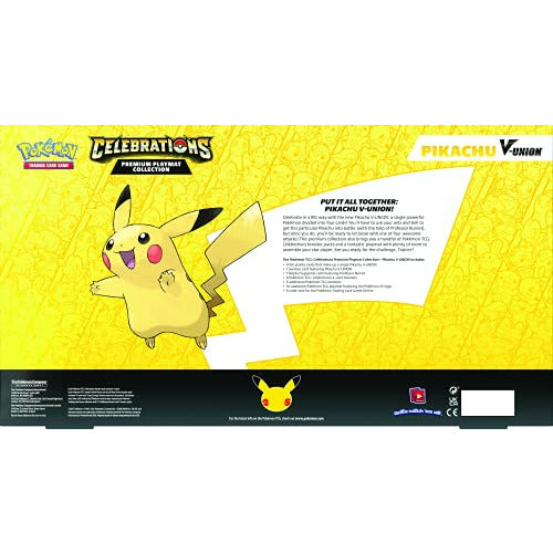 Pokemon TCG: Celebrations 25th Anniversary Pikachu V Union Collection – Fandom Trade