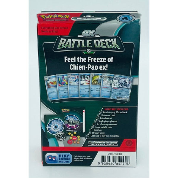 Pokemon TCG: Battle Deck Chien-Pao EX Deck, Factory Sealed