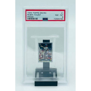 1993 Topps Micro Baseball Robin Yount Prism PSA 8