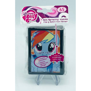 Ultra Pro My Little Pony Deck Protector Sleeves Featuring Rainbow Dash (65ct)