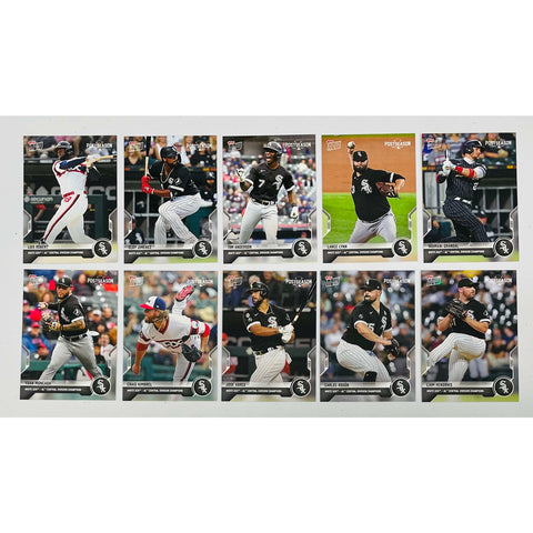 2021 Chicago White Sox AL Central Champs- TOPPS NOW Postseason 10-Card Team Set
