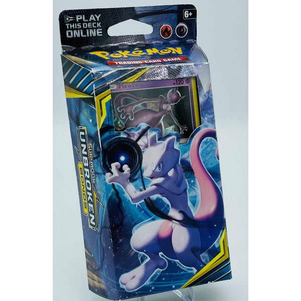 Pokemon TCG: Sun & Moon Unbroken Bonds Battle Mind 60 Card Theme Deck - Mewtwo