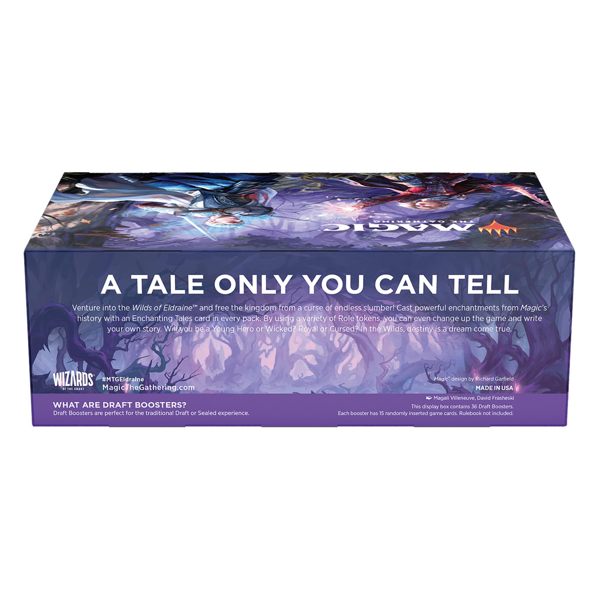 Magic The Gathering Wilds of Eldraine Draft Booster Box, Factory Seale Fandom Trade Magic The Gathering Wilds of Eldraine Draft Booster Box, Factory Seale Fandom Trade
