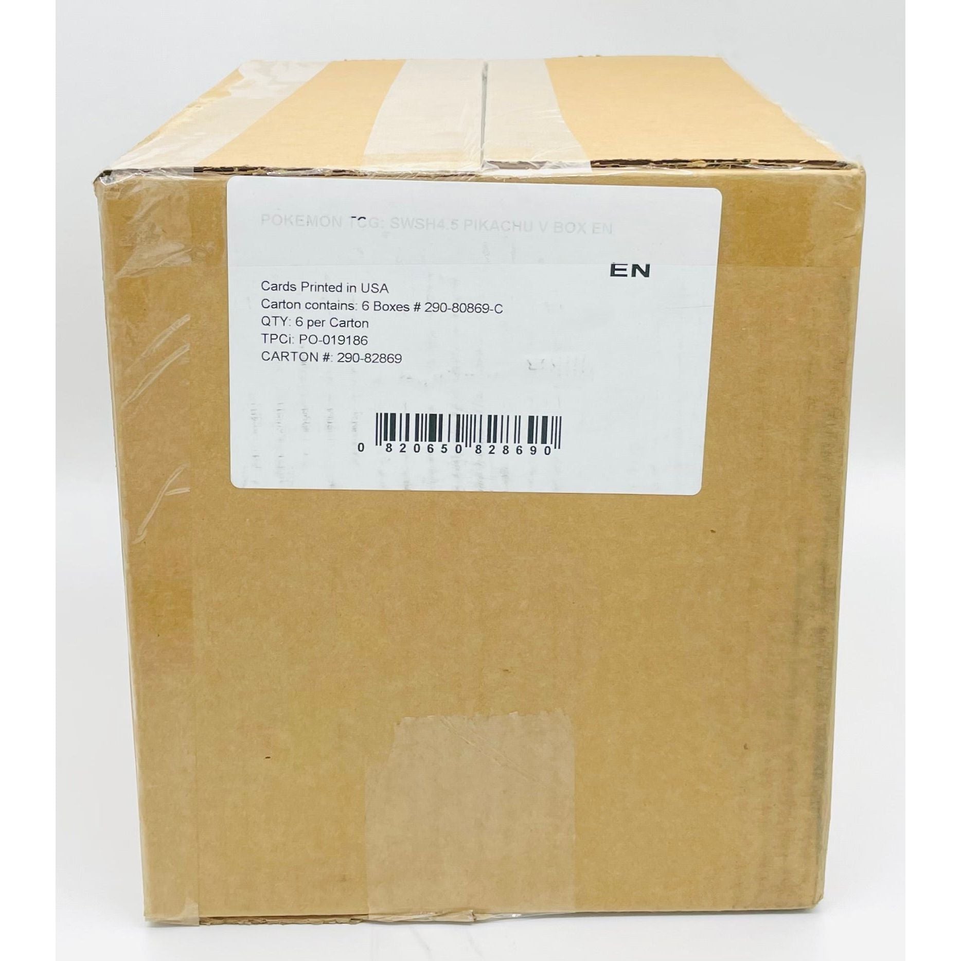 Pokemon TCG: Shining Fates Collection Pikachu V Box Case of Six Boxes, Sealed