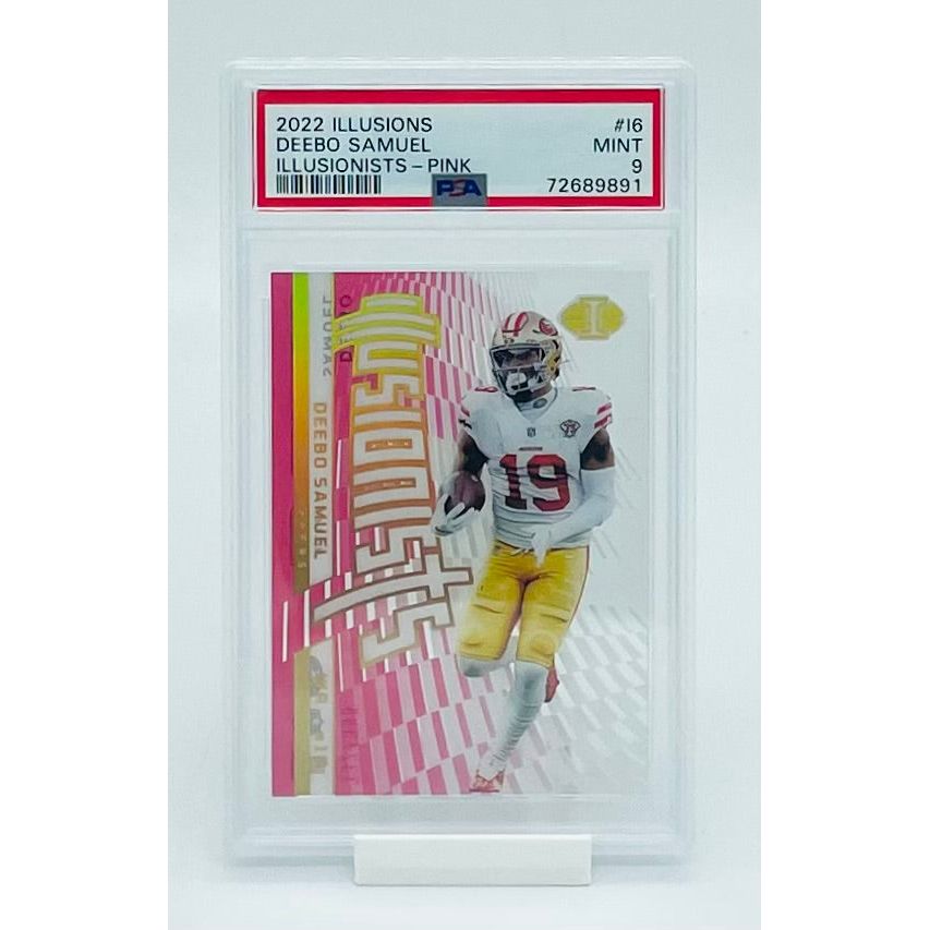 2022 Panini Illusions Football Deebo Samuel Illusionists - Pink PSA 9 –  Fandom Trade