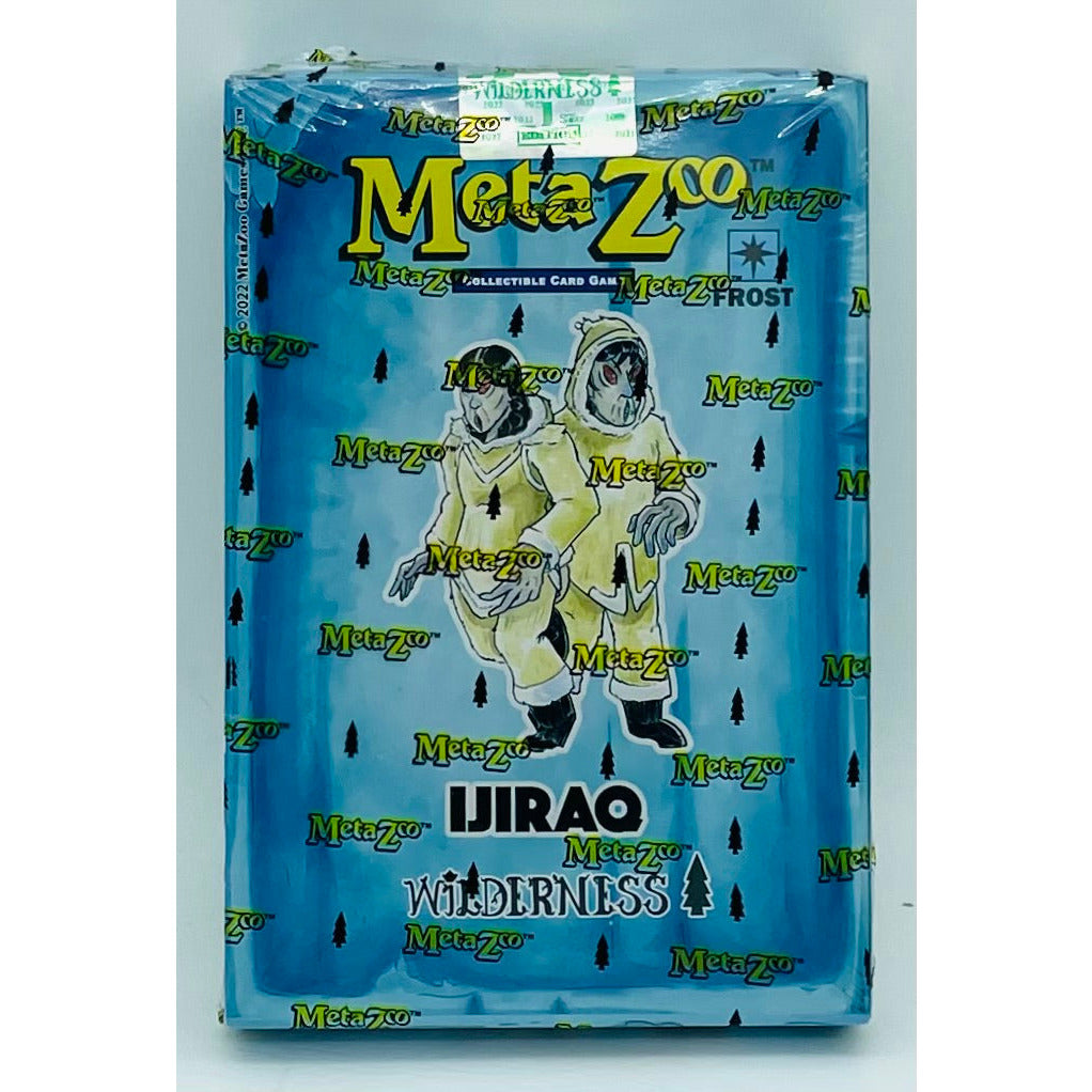 MetaZoo TCG Cryptid Nation Ijiraq Wilderness Theme Deck [1st Edition]