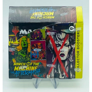 Magic The Gathering March of the Machine The Aftermath Collector Booster, Sealed