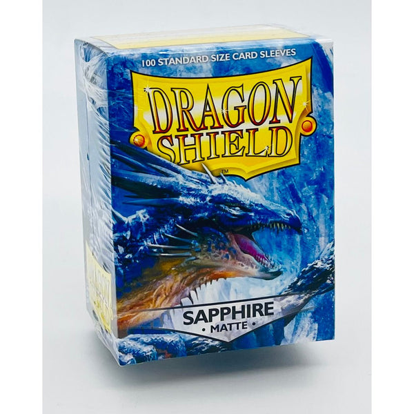 Dragon Shield Matte Sleeves - Sapphire (100-Pack) - Dragon Shield Card Sleeves