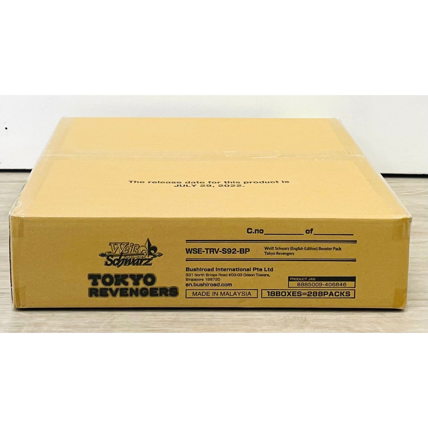 Weiss Schwarz Tokyo Revengers Booster Display Box Full CASE- English, Sealed Weiss Schwarz Tokyo Revengers Booster Display Box Full CASE- English, Sealed