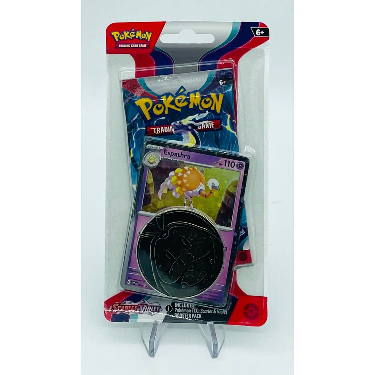 Pokemon TCG Scarlet & Viloet Single Pack Checklane Blister [Espathra