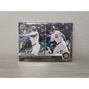 Willson Contreras / Kris Bryant - 2021 MLB TOPPS NOW Card 89 - Print Run: 402