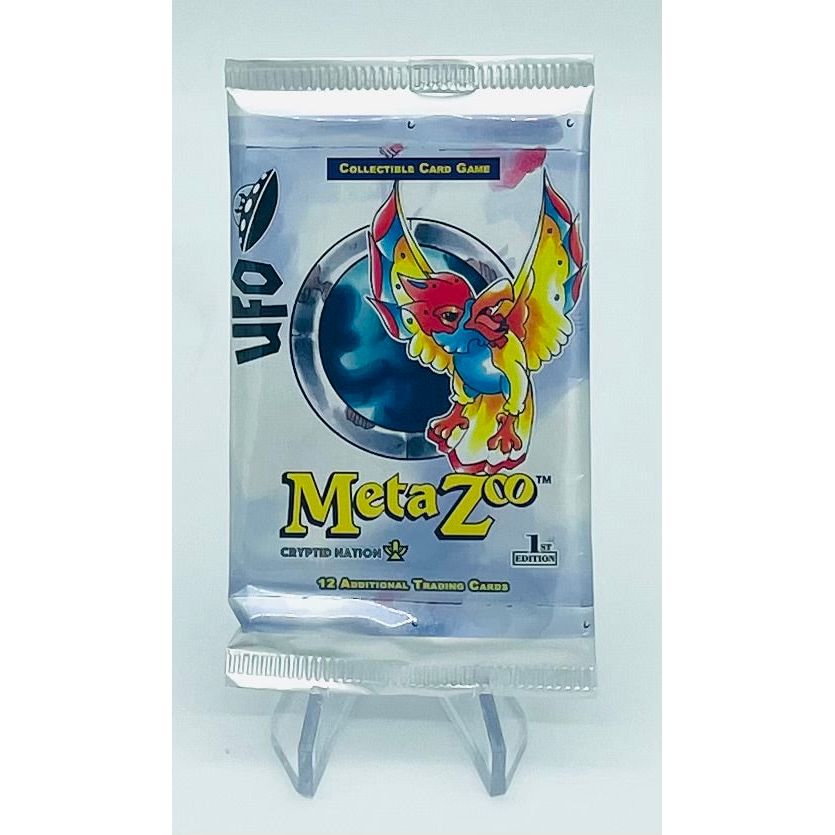 Metazoo Cryptid Nation UFO 1st Edition Booster Pack- Single, Factory S Fandom Trade Metazoo Cryptid Nation UFO 1st Edition Booster Pack- Single, Factory S Fandom Trade