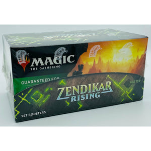 Magic The Gathering - Zendikar Rising Set Booster Box - 30 Packs 360 Cards + 1