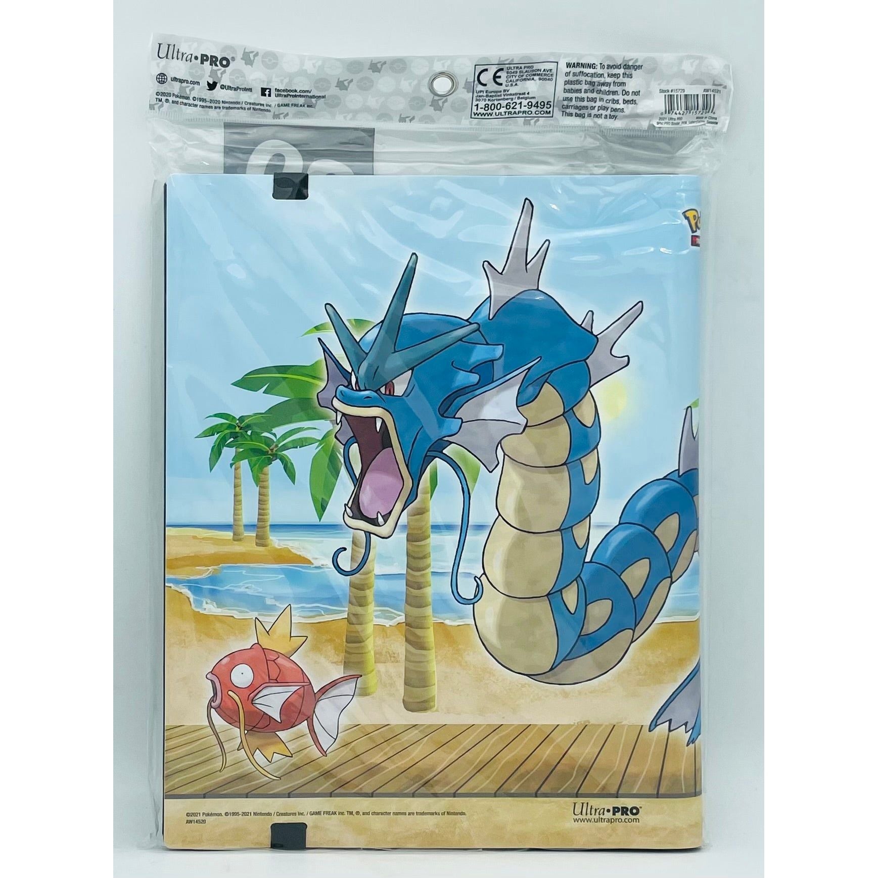 Ultra Pro Pokmon TCG Seaside Deck Box Gyarados Theme, Holds 80 Cards Ultra Pro Pokmon TCG Seaside Deck Box Gyarados Theme, Holds 80 Cards