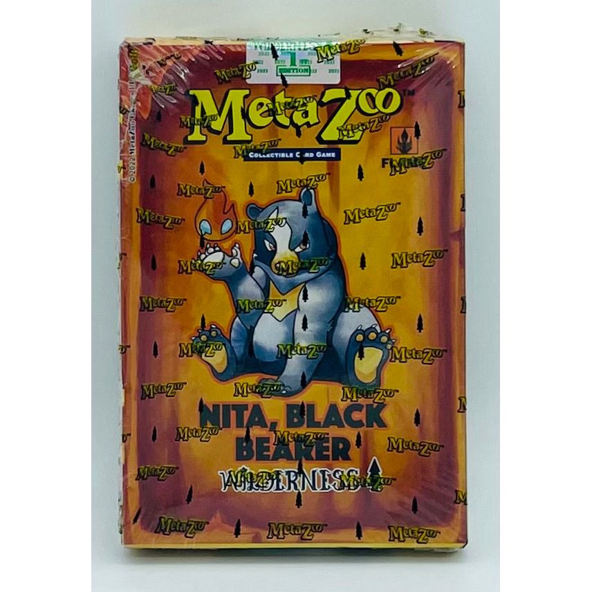 MetaZoo TCG Wilderness - First Edition Tribal Theme Deck Set of 5 Fandom Trade MetaZoo TCG Wilderness - First Edition Tribal Theme Deck Set of 5 Fandom Trade