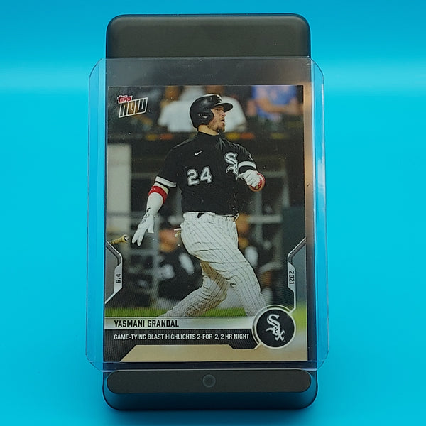 Yasmani Grandal - 2 HR Night 2021 MLB TOPPS NOW Card 309 - PR: 374