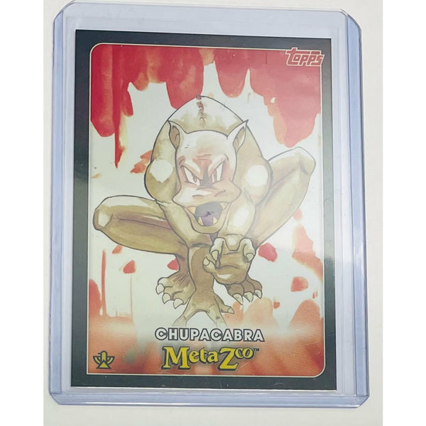 Topps Metazoo Cryptid Nation Series 0 - Chupacabra GOLD Rare #13