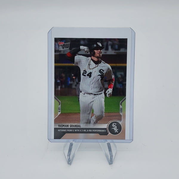 Yasmani Grandal 2-HR, 8-RBI in Return From IL - 2021 MLB TOPPS NOW Card 717