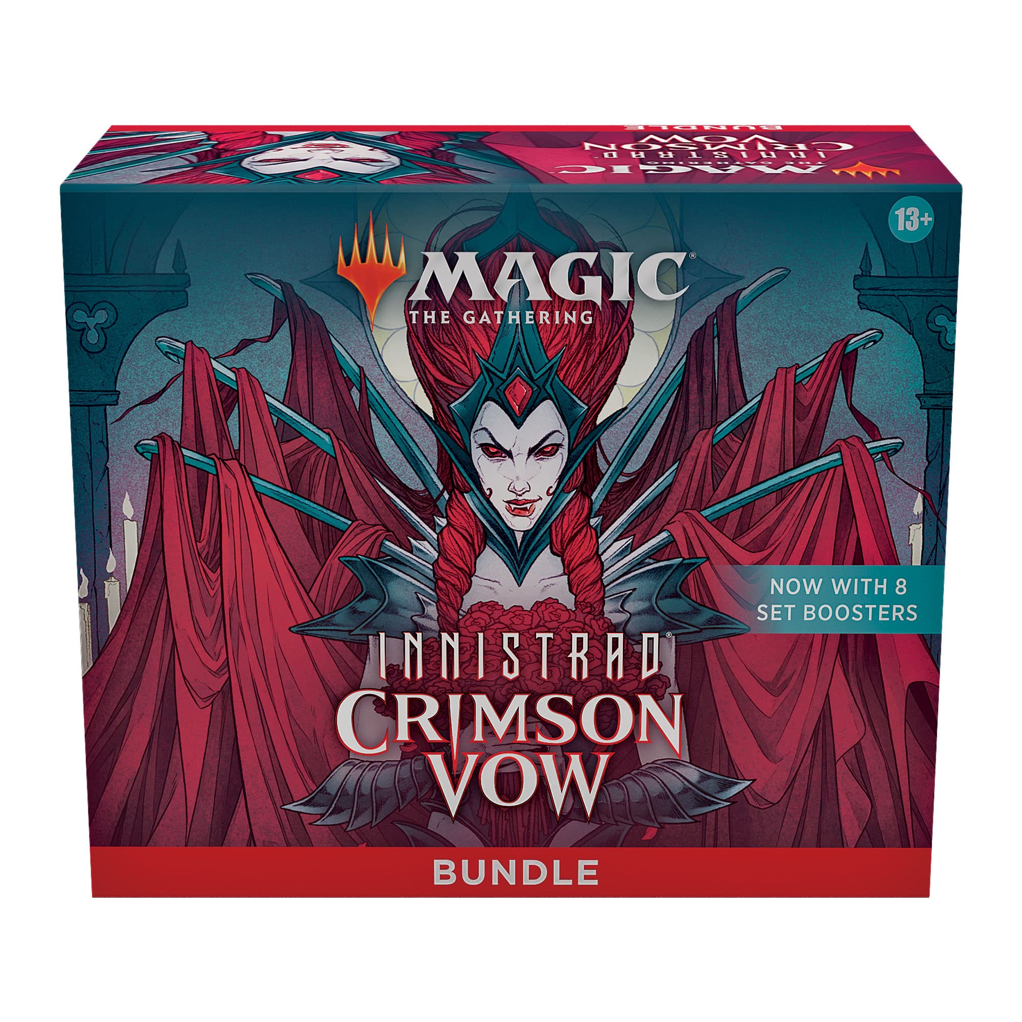 MTG: Magic the Gathering CRIMSON VOW Bundle with 8 Set Boosters Factory Sealed