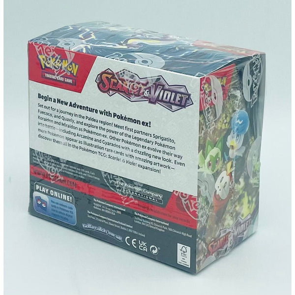 Pokemon TCG: Scarlet & Violet Booster Box CASE, Factory Sealed