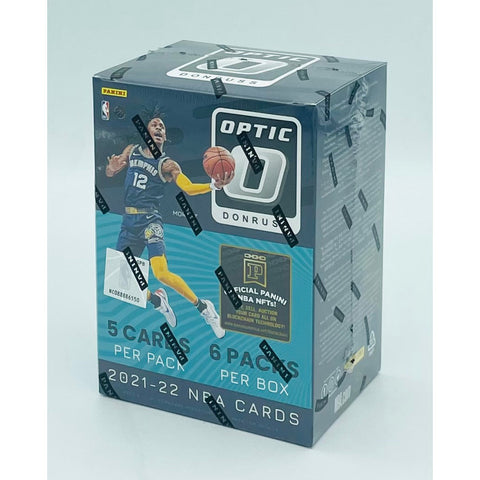 2021-2022 Panini Optic Donruss NBA Basketball Blaster Box, Factory Sealed